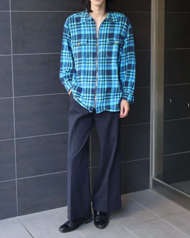 9/10th length center crease double slacks