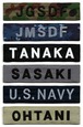 文字入れ 米軍グッズ ネームタグ BDU 戦闘服 カスタムネーム 英語版 全6種 「燦吉 さんきち SANKICHI」