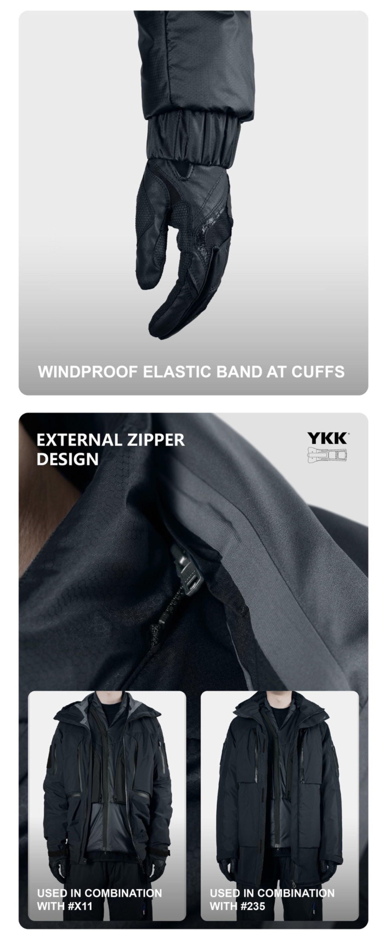 REINDEE LUSION 24AW プリマロフトゴールド ライナージャケット