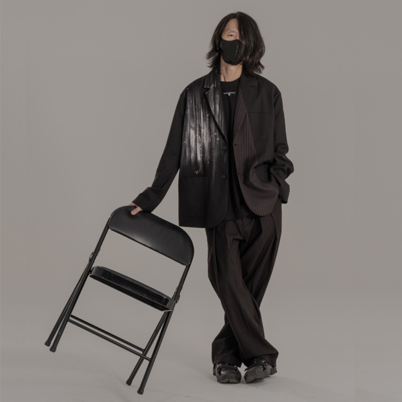 リラックスカジュアルペイントスーツ