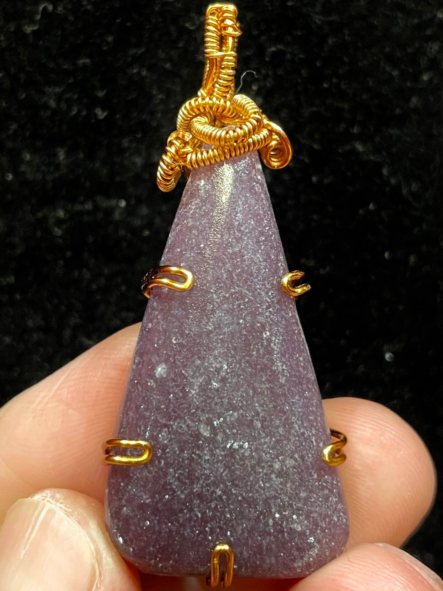 19) 採掘初期「ユーフォラライト44」ペンダントB