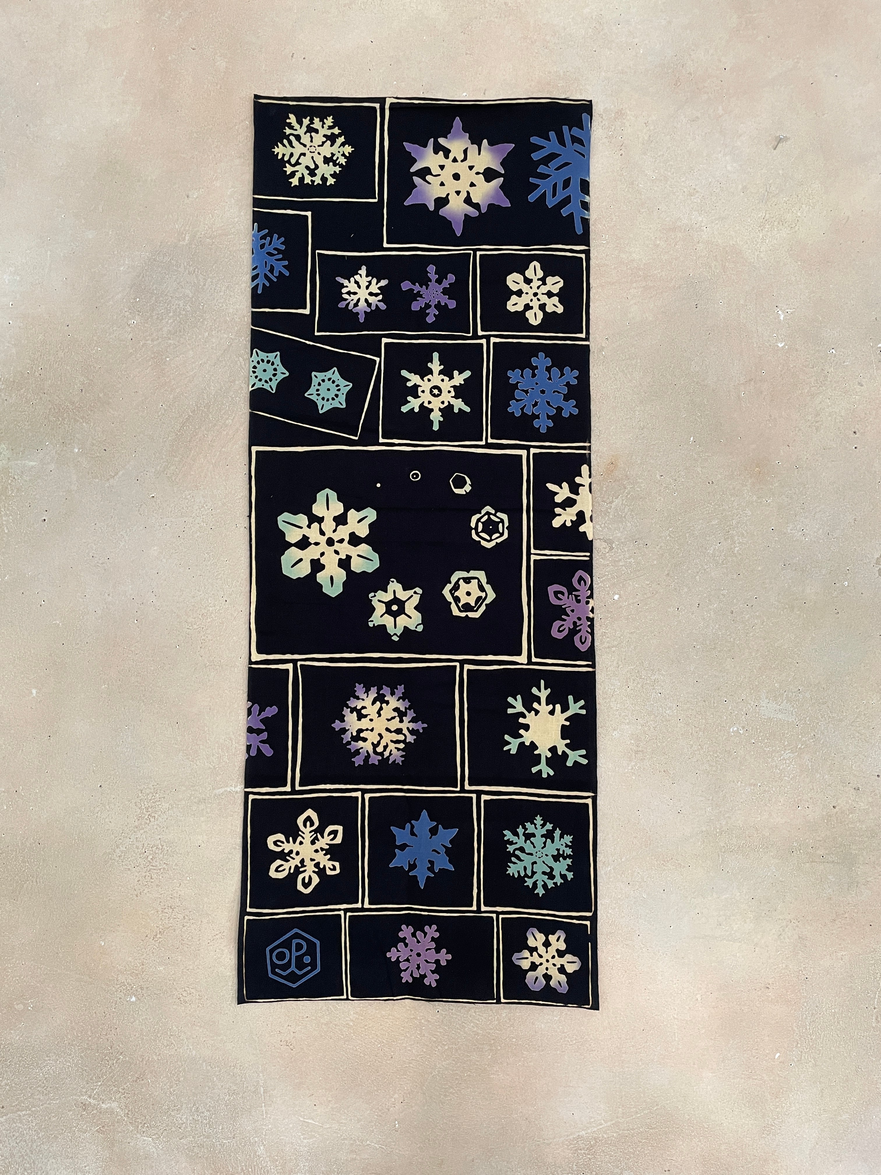 手ぬぐい 雪の結晶 | playonwords shop