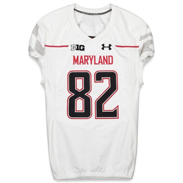 UA Maryland Terrapins BIG 10 アメフト GAME DAY ジャージ#82 サイズ：42(LG相当)