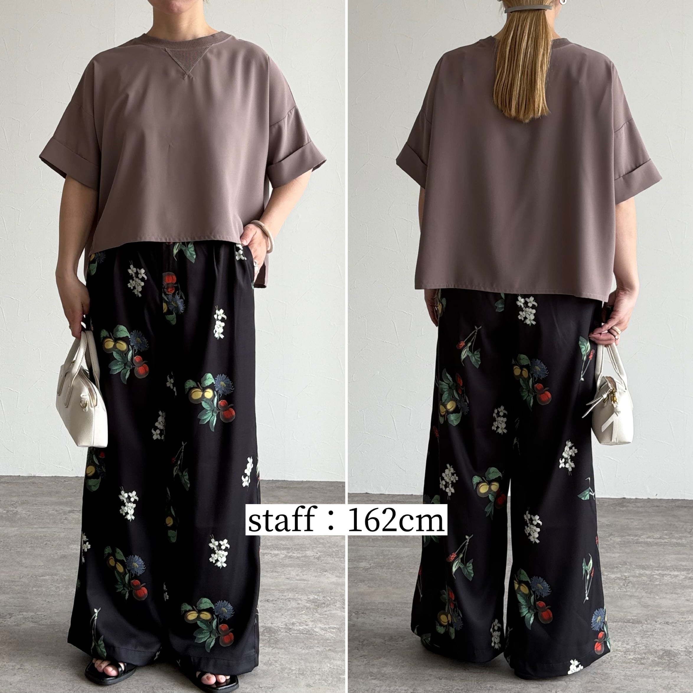 ひんやり接触冷感☆】オフホワイト再入荷♡ジョーゼットショートワイド