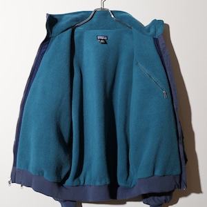 美品 L 94年 USA Charred Blue/Blueglass Shelled Synchilla Jacket Patagonia シェルドシンチラ ジャケット パタゴニア