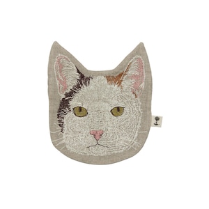 CORAL&TUSK [Calico Cat Pouch] 三毛猫モチーフ刺繍 ミニポーチ (コーラル・アンド・タスク)