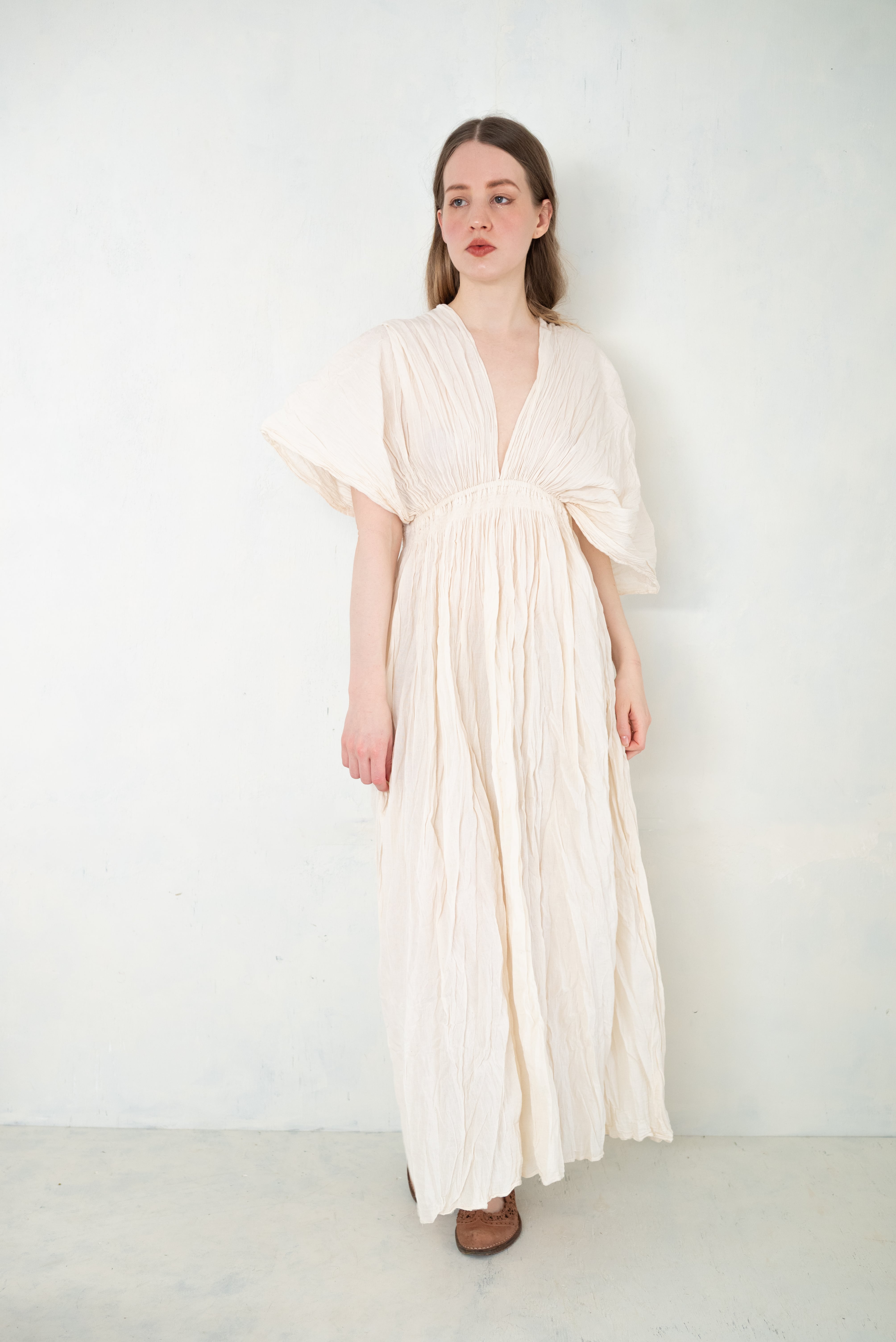 Memoire de Lemuria (メモワール・ド・レムリア) レムリアの記憶/オーガニックコットンワンピース(ロング)