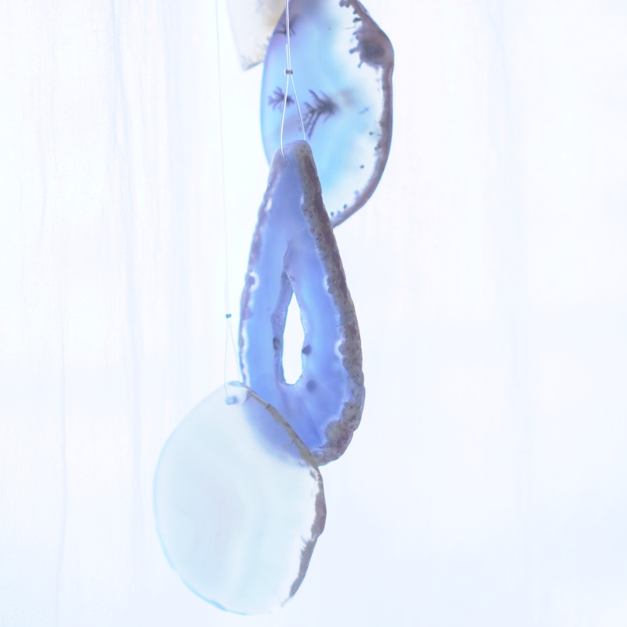 Blue Forest - アゲートヒーリングチャイム / Agate Sun Catcher Wind Chime 622