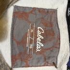 Cabela’s リアルツリーカモ スウェット 刺繍ロゴ　迷彩