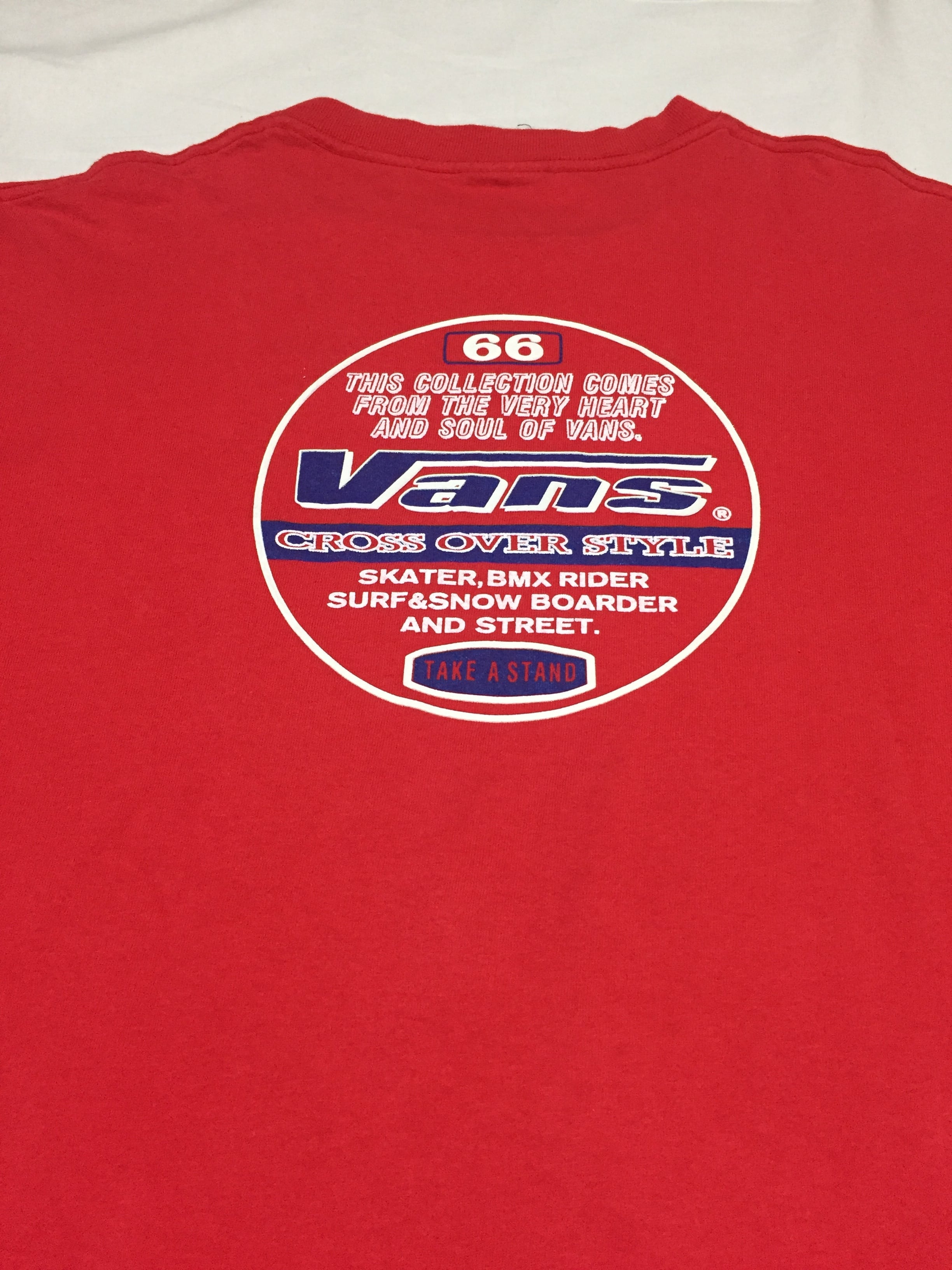 90's vans Tshirt 古着 us古着 アメカジ Tシャツ バンズ 90年代