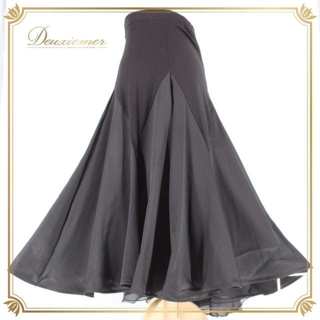 社交ダンス 衣装 スタンダード スカート レッスンウェア レディース 無地 ICHIOKU イチオク ブラック系 練習着 シンプル 光沢感 上品 社交ダンス スカート ブラック ウエストゴム 伸縮性 シンプルデザイン 二重スカート アーバンブラック 毎日着用 コーディネート 無地 練習用 トレーニング シルエット レディースファッション 92cm丈 社交ダンス 衣装 スタンダード スカート レッスンウェア レディース 無地 ICHIOKU イチオク ブラック系 練習着 シンプル 光沢感 上品 社交ダンス スカート ブラック ウエストゴム 伸縮性 シンプルデザイン 二重スカート アーバンブラック 毎日着用 コーディネート 無地 練習用 トレーニング シルエット レディースファッション 92cm丈