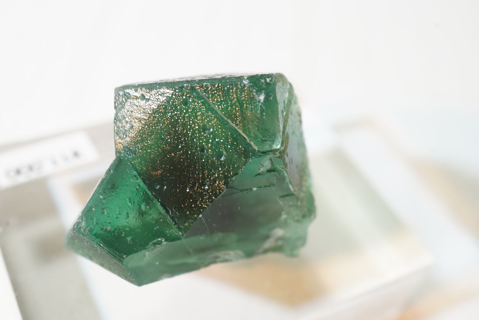 イギリス、ロジャリー鉱山の Druzy Dreams Pocketのフローライト ③