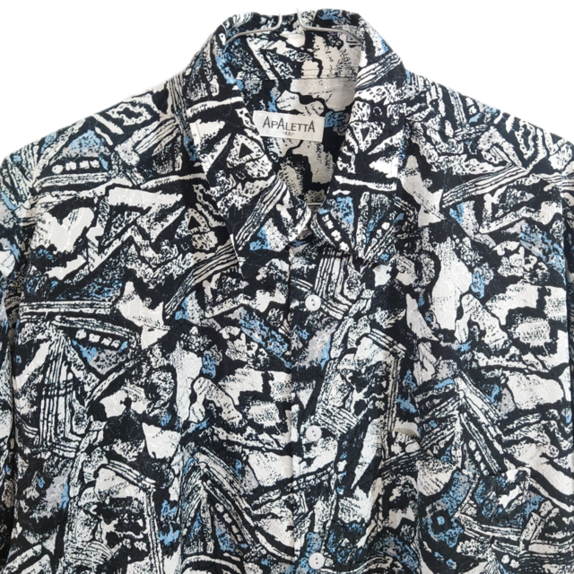 1990年代APALETTA。オールパターンデザイン。アートシャツ。 | 古着屋