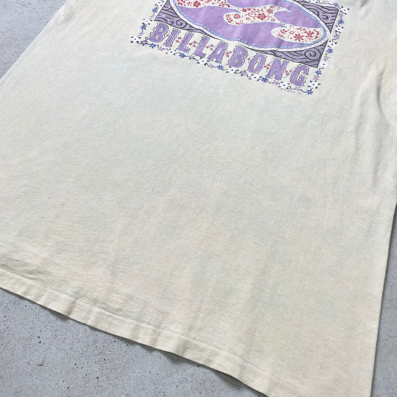 90年代 USA製 BILLABONG ビラボン プリントTシャツ サーフ メンズXL 