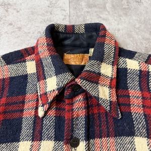～70's Sears KINGS ROAD Wool CPO Shirt USA 90年代 アメリカ ウール CPOシャツ ヴィンテージ ビンテージ  TT2026-0055