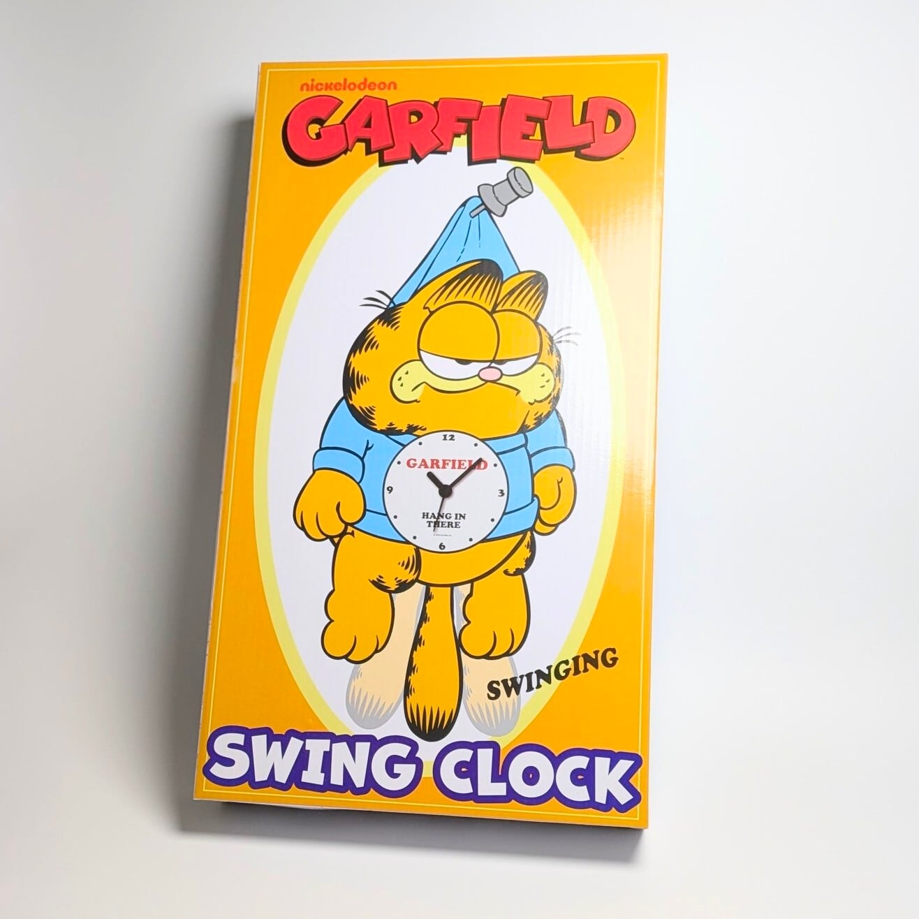 ガーフィールド　時計 眠たい表情と脱力感がたまらないガーフィールドの ヴィンテージ風