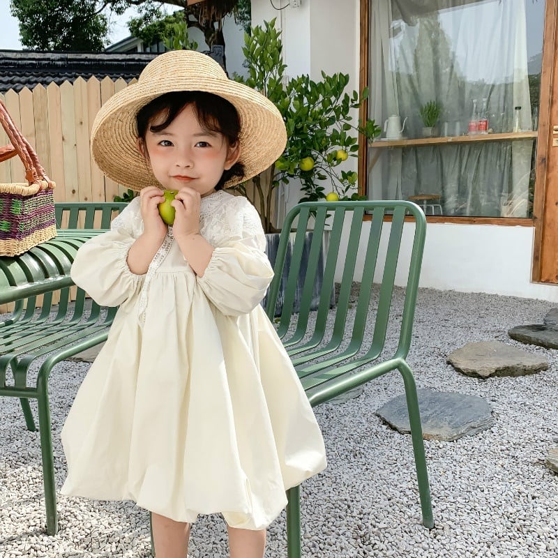 Apolina 風ワンピース 2-3Y apolina エプロンワンピ MTO 2-3y apoina