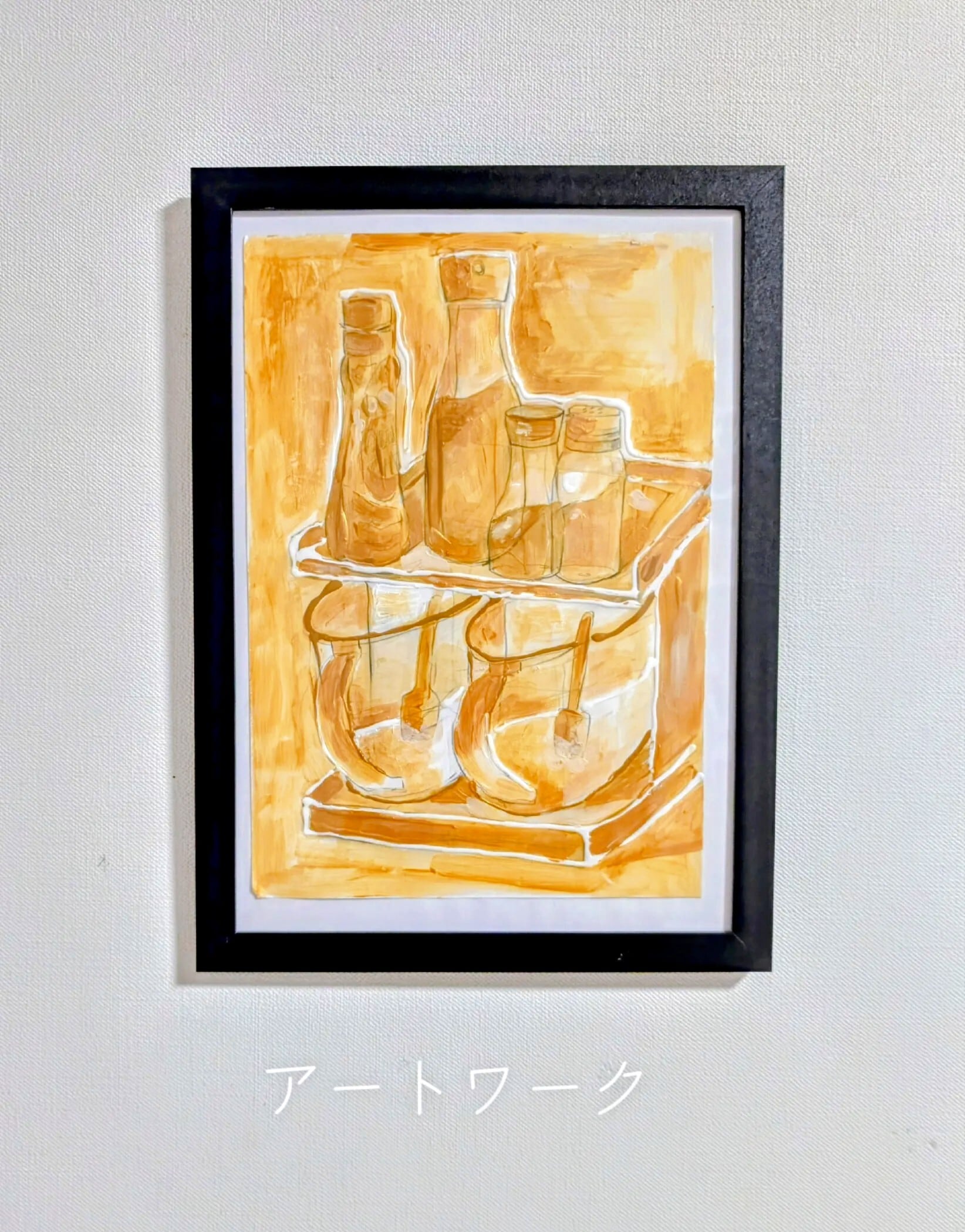 油絵30*30cm 油絵 原画 30 x 30 cm 】L-003 | PAY ID