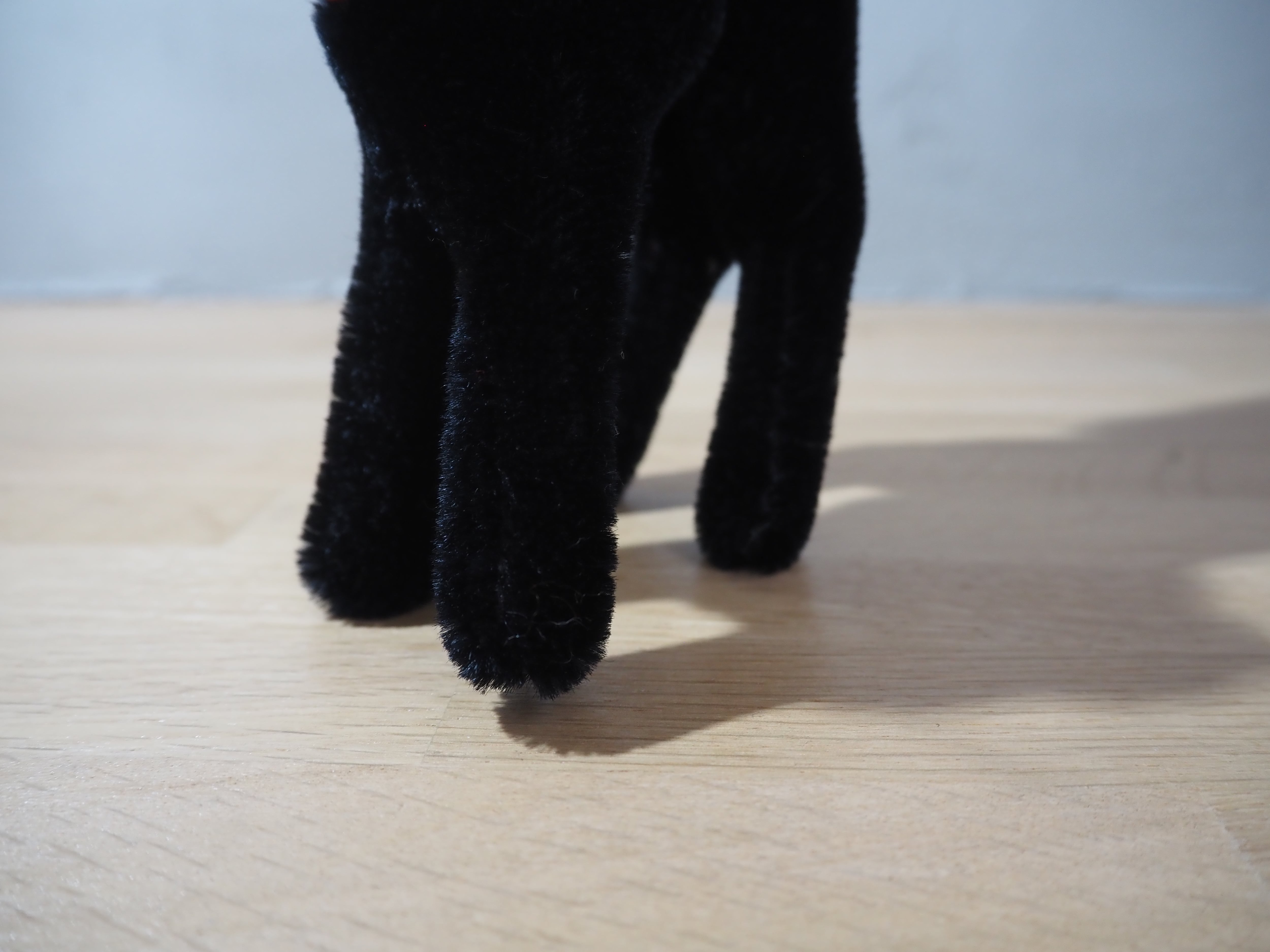オールド シュタイフ ネコ トムキャット Steiff Black Tom Cat 14cm
