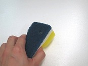 オーエ 泡キュット ナイロンスポンジ