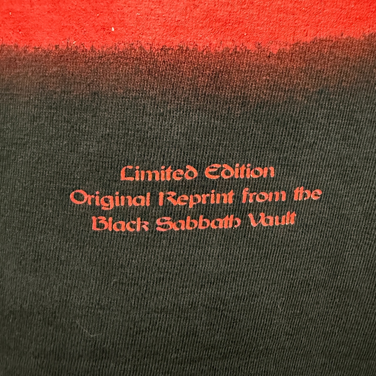 【BLACK SABBATH】ブラック・サバス "DEVIL BABY" 90's Vintage Tシャツ