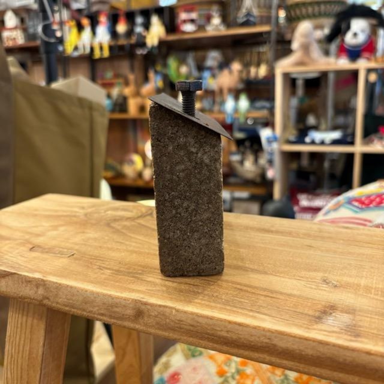 China Wood House Object 2Type 中国 ウッドハウスオブジェ 2種 置物 インテリア雑貨 ギフト 飾り