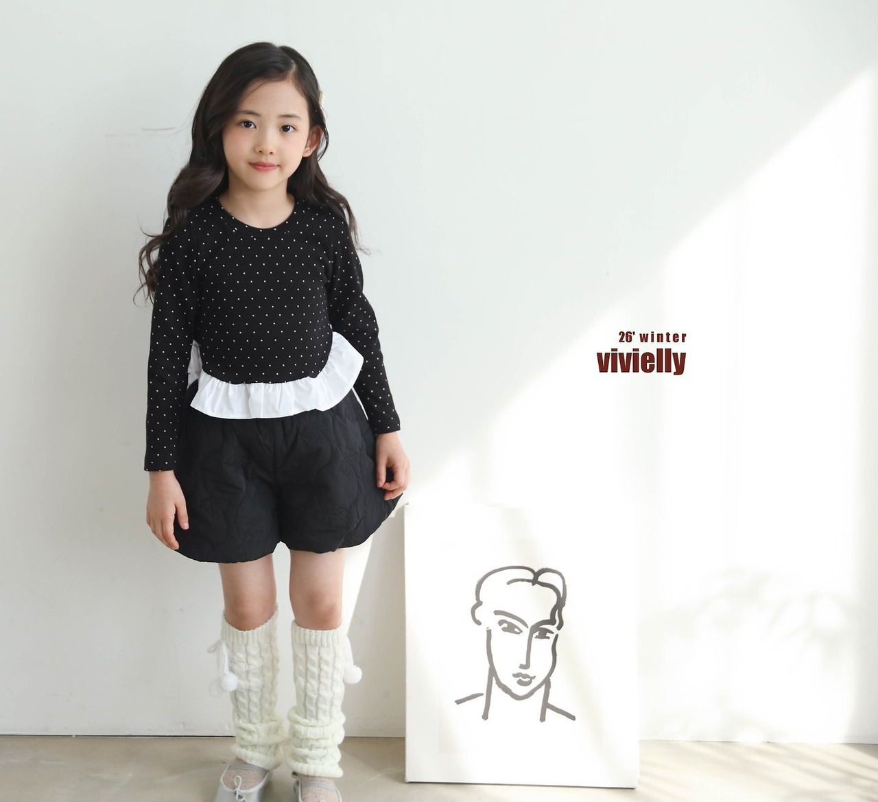 vivielly［取寄］coco frill tee 26winter