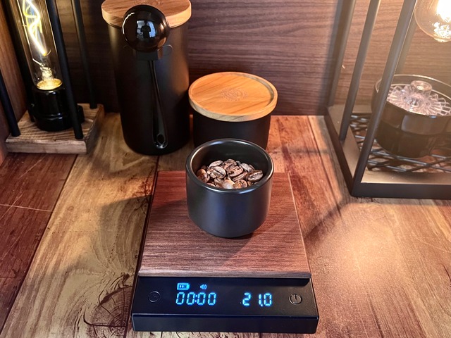 Scale Plate Wood top Walnut（TIMEMORE Brack mirror専用）