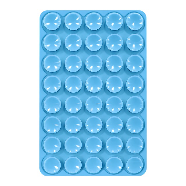 ぴたっとセルフィー スマホ吸盤パッド（スカイブルー）