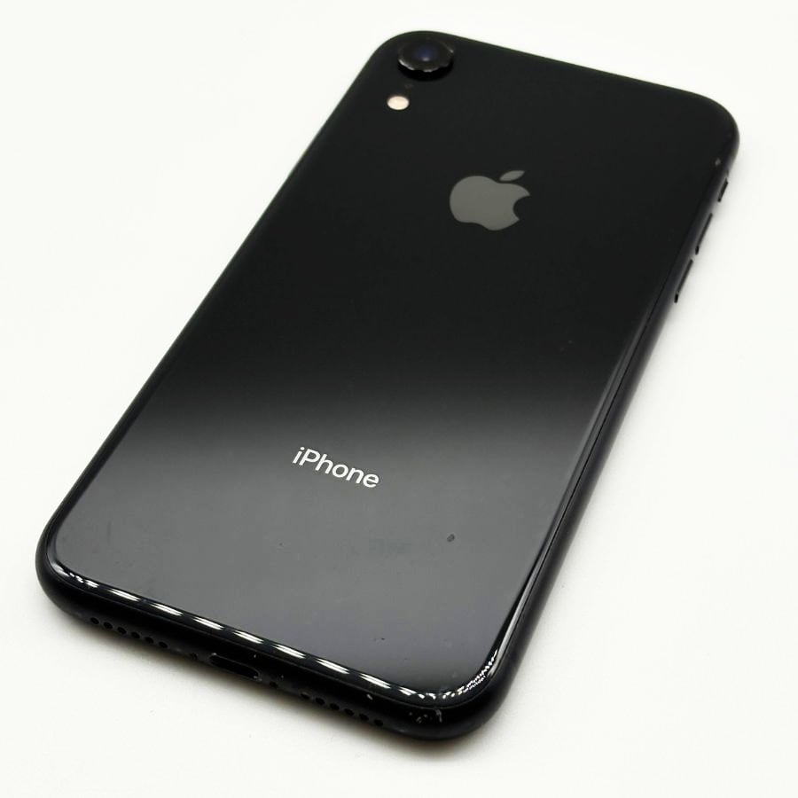 iPhoneXR 128GB ブラック アイフォン本体 SIMフリー SIMロック解除済み