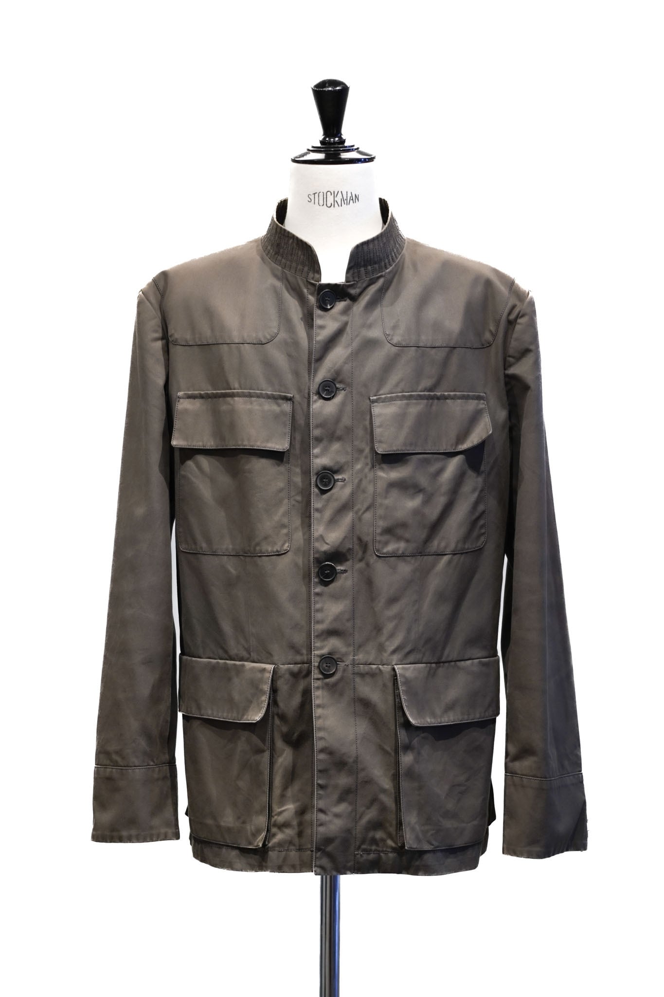 サンローラン コットンジャケット SAINT LAURENT jacket in cotton in Beige | Saint Laurent | YSL EN-EN