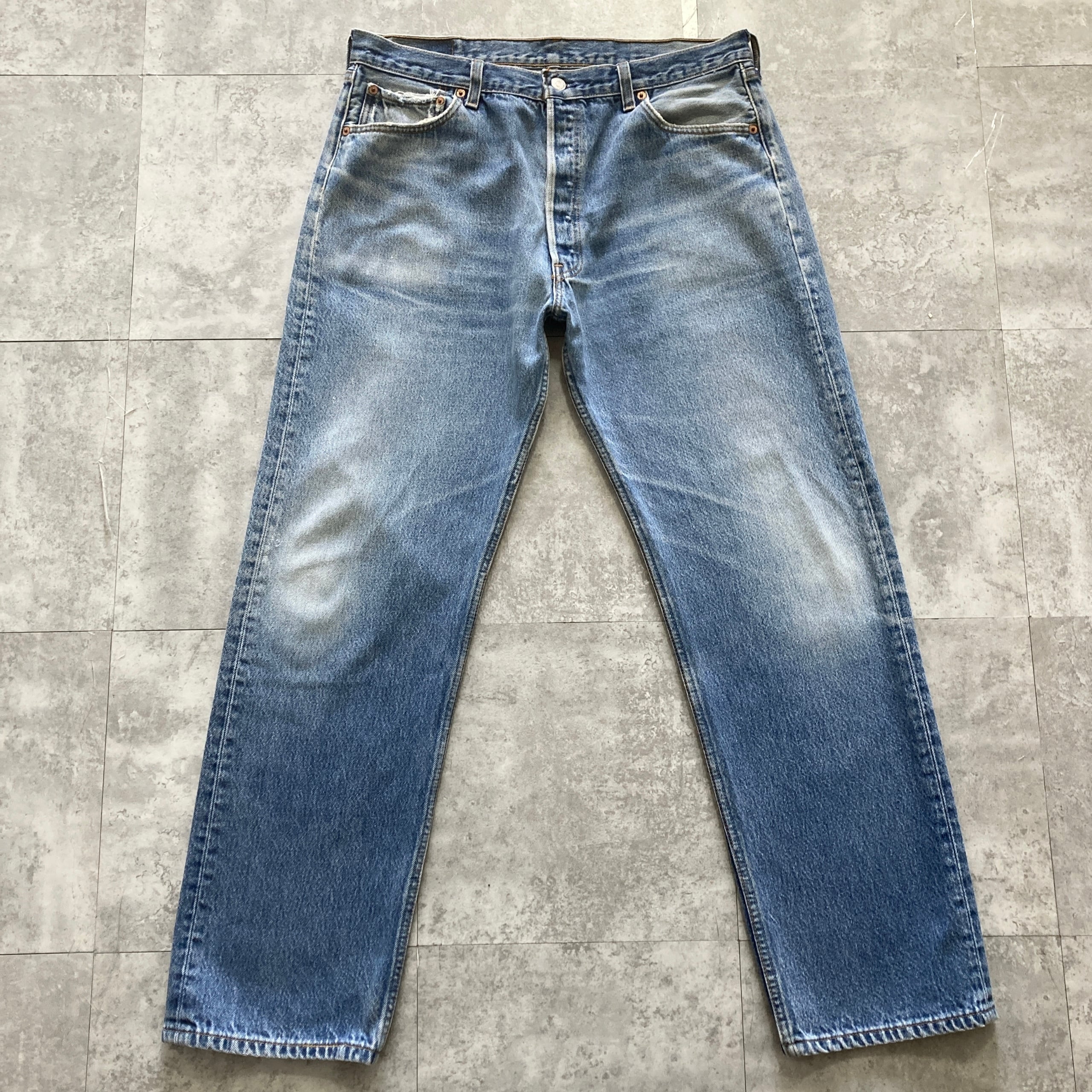 W38 L34】90s US.Levis 501 リーバイス ボールドウィン工場(653