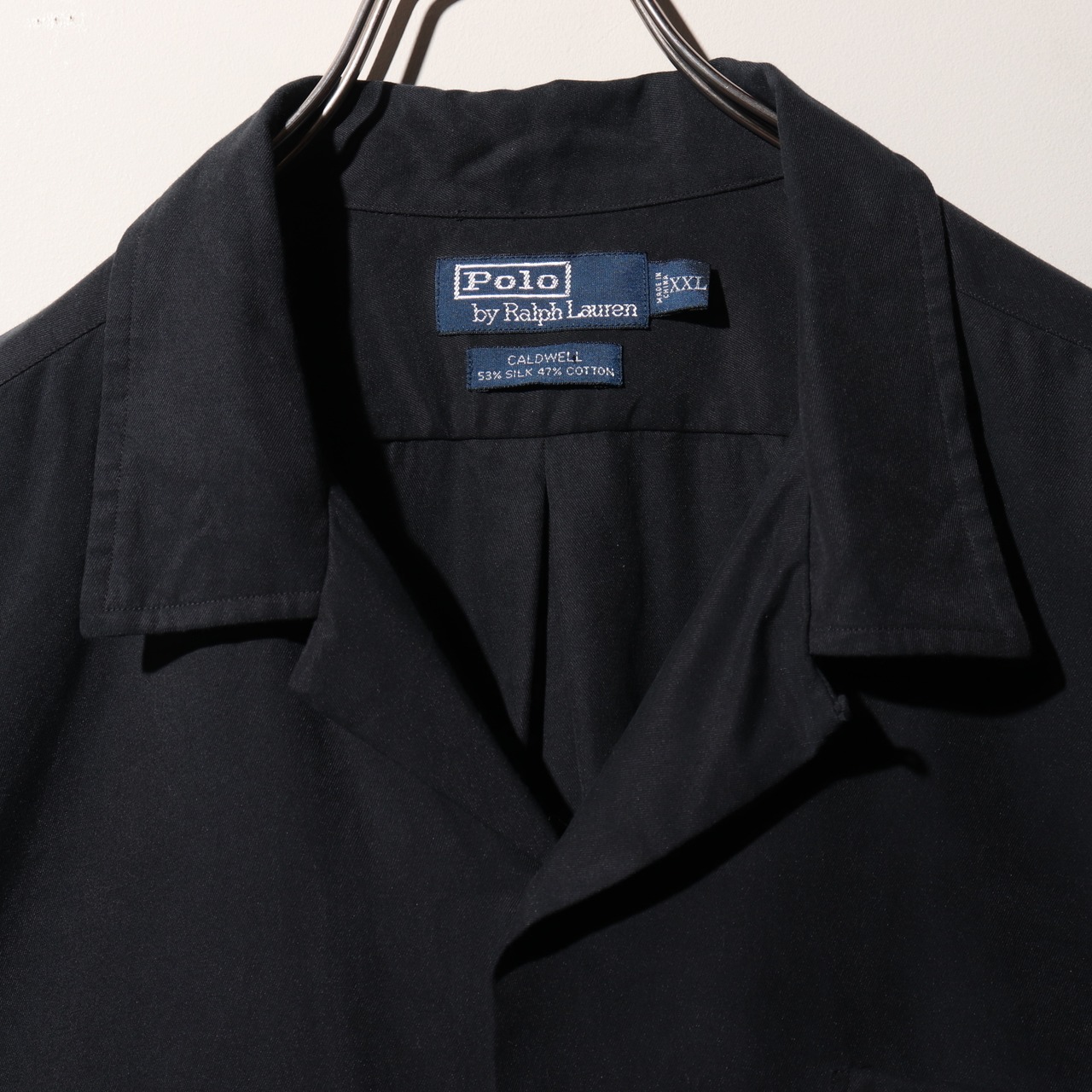 Mint Condition 2XL 完全無地 シルクコットン 黒 Caldwell ポロラルフローレン ブラック Polo Ralph Lauren