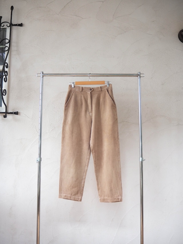 【USED】Corduroy PT《BEG》21383081