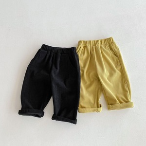 【春作】シンプルコーデュロイパンツ