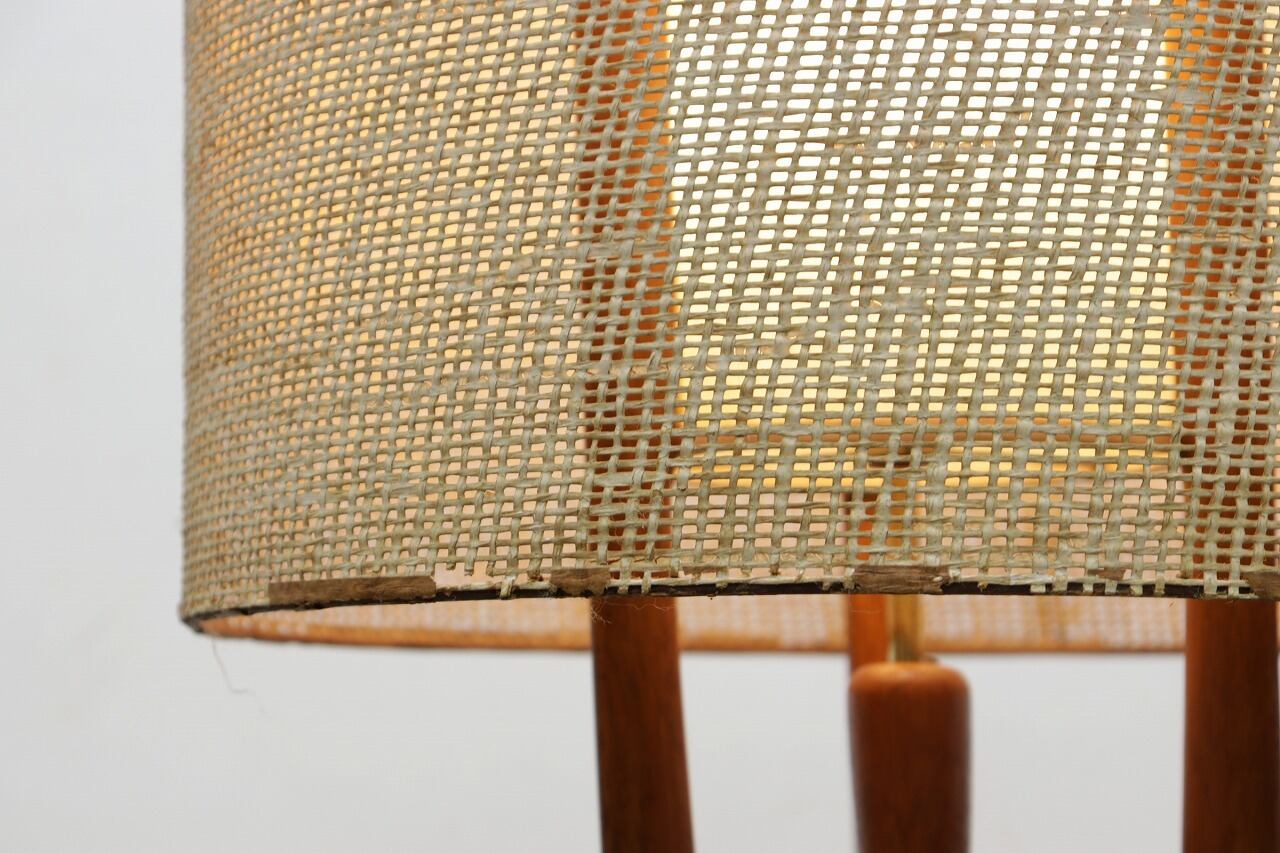 U.S. 60's ヴィンテージ modeline チーク材 フロア テーブル