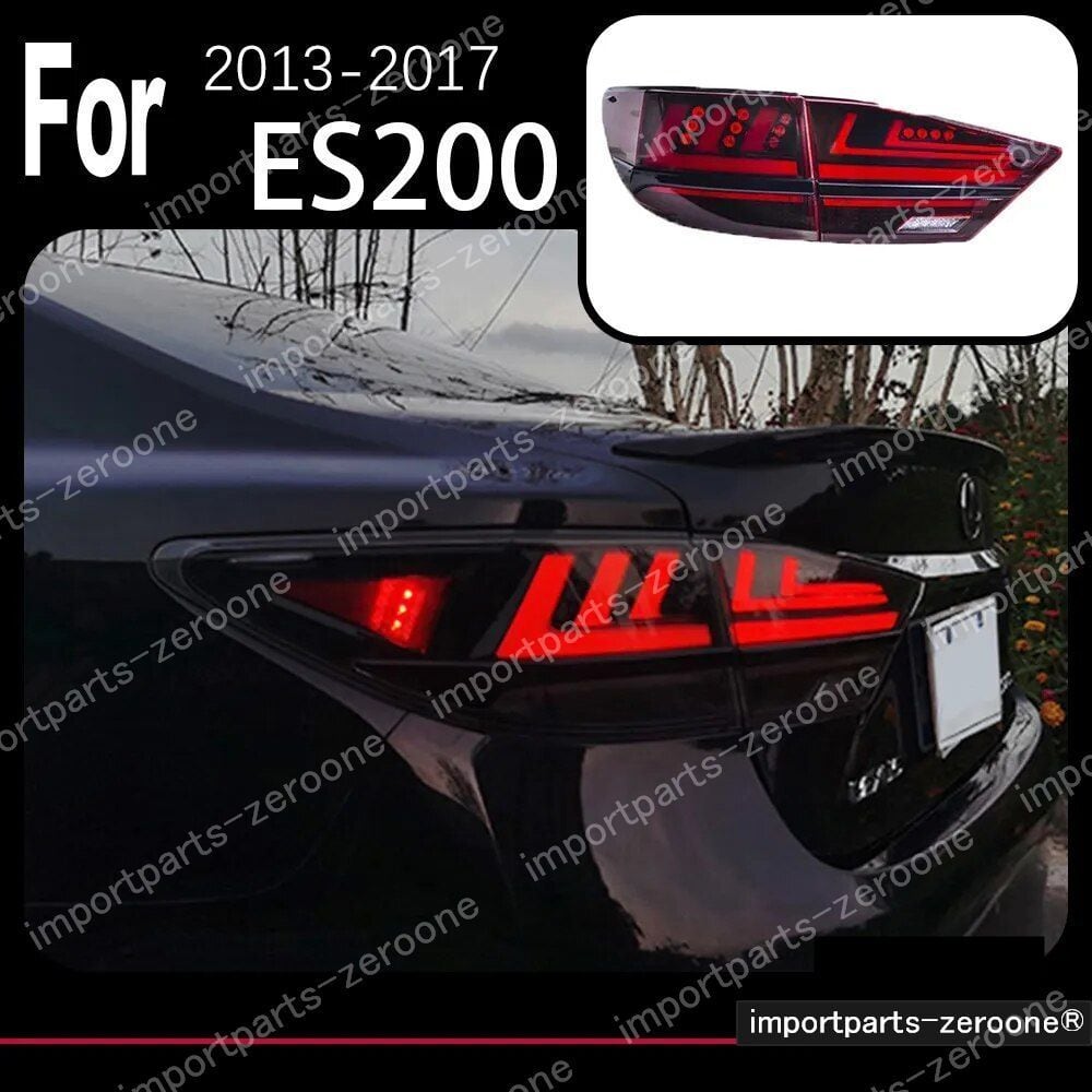 レクサス ES アップグレードテールライト Red -HAD-1066