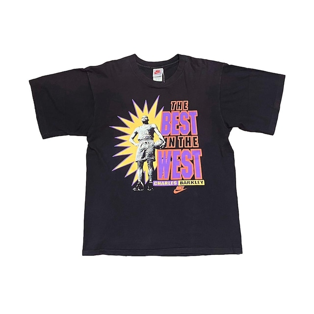 CHARLES BARKLEY THE BEST IN THE WEST TEE OLD NIKE MEDIUM