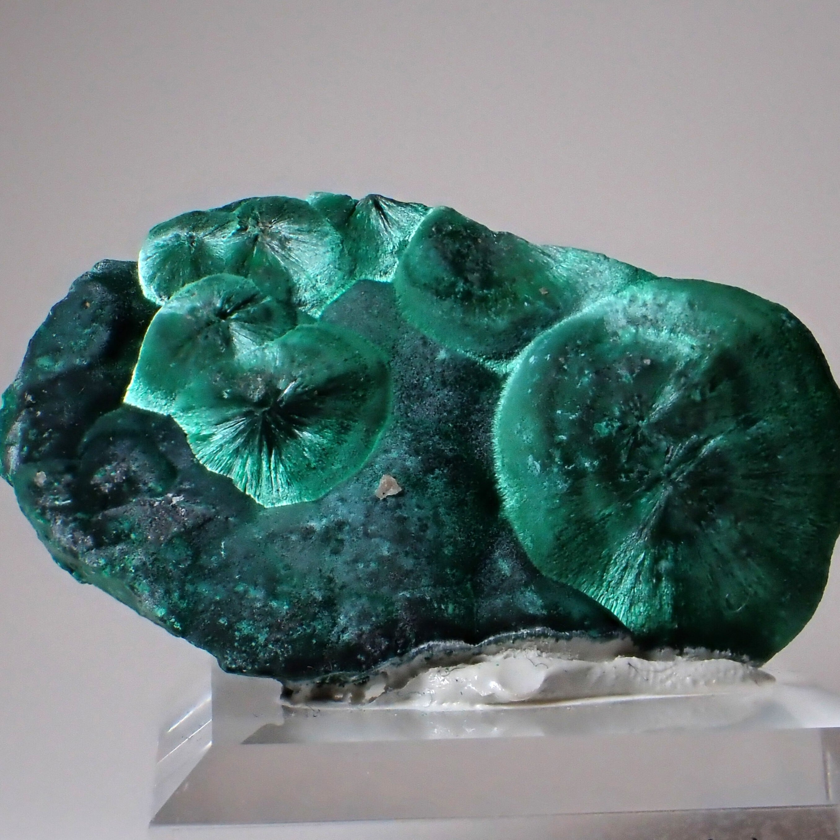 コンゴ産天然マラカイト原石約508g 綺麗な模様が出ています コンゴ産