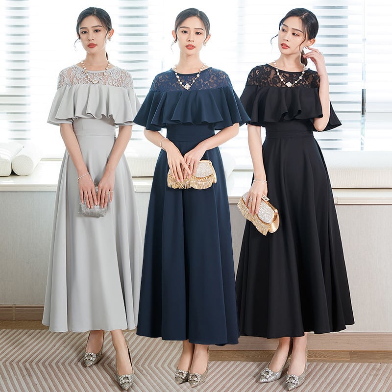 クラシック レース ミディアムドレス