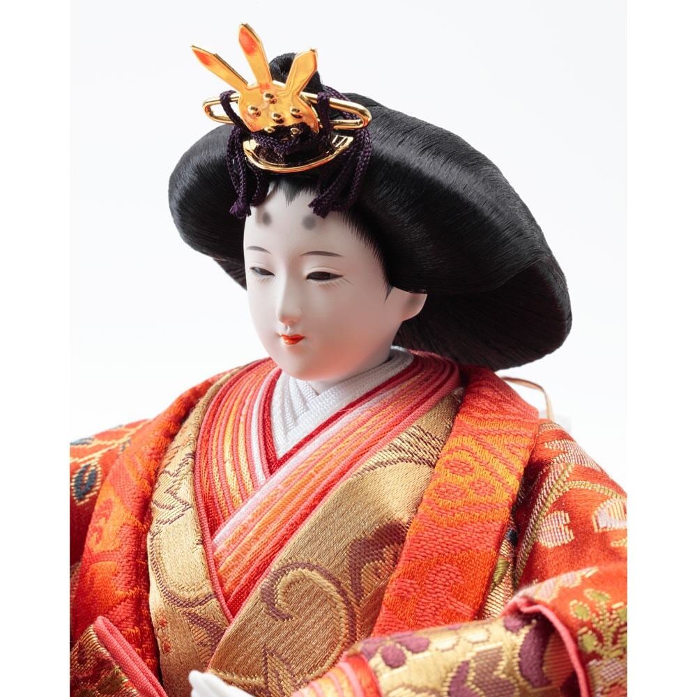雛人形｜久月 平飾り｜女の子 ｜桃の節句｜コンパクト｜久月正規取扱店