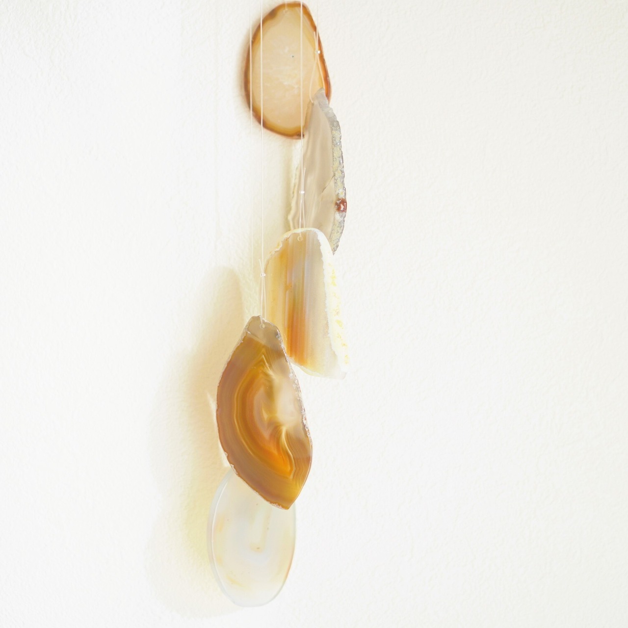 Coffee Float - アゲートヒーリングチャイム / Agate Sun Catcher Wind Chime 110