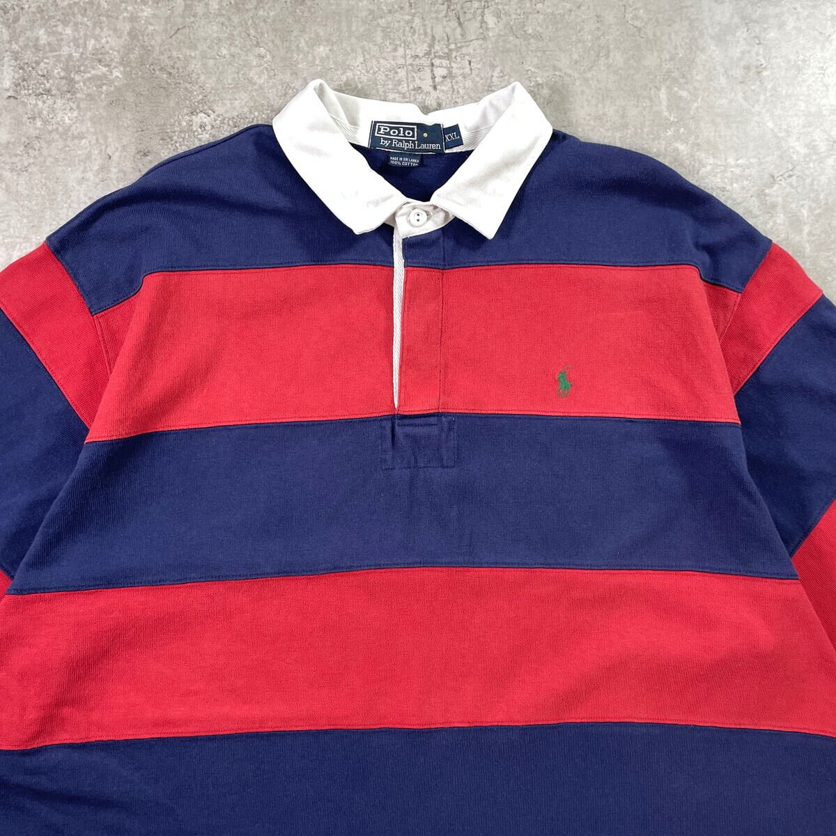90年代 Polo by Ralph Lauren ポロバイラルフローレン ボーダー 半袖