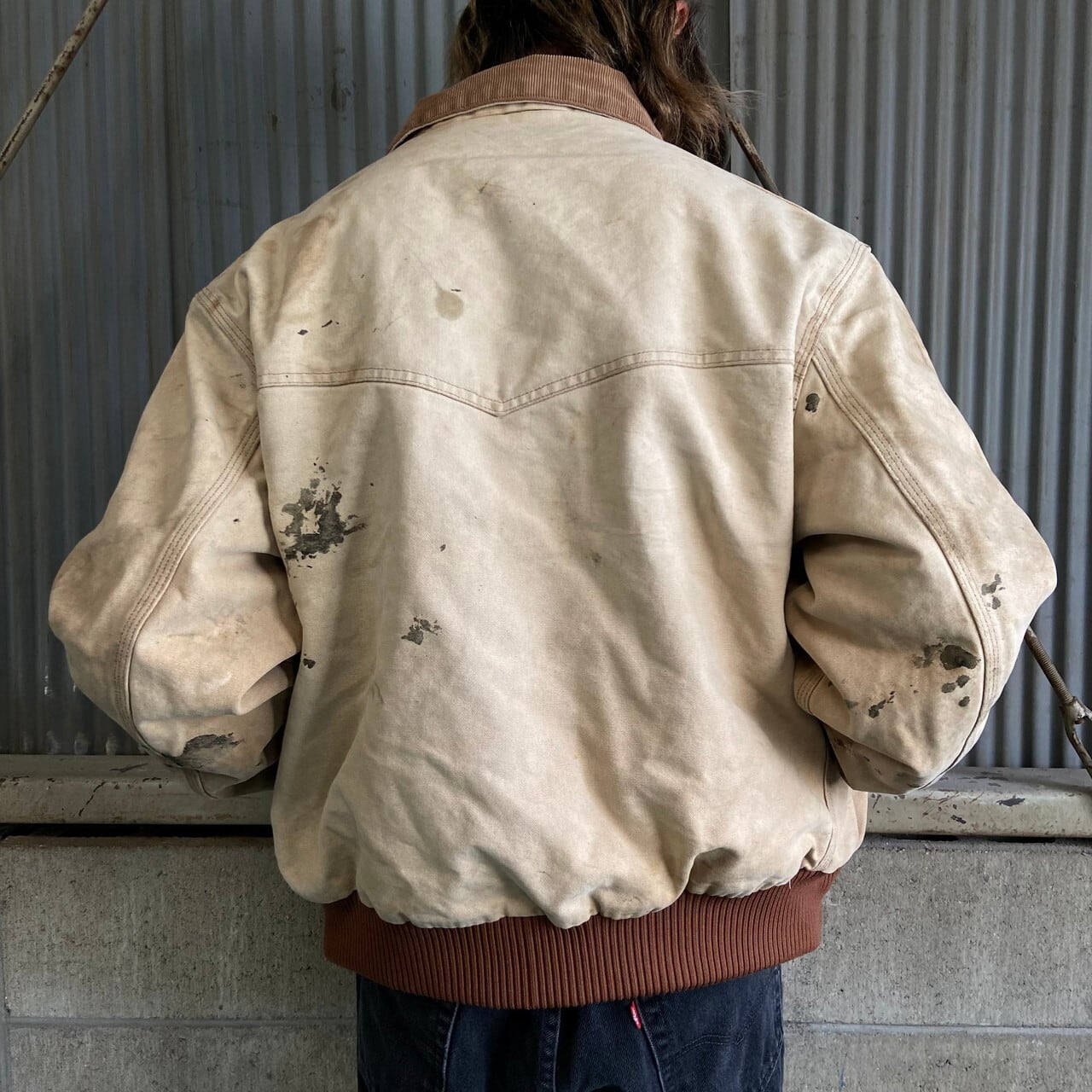 年代 USA製 Carhartt カーハート サンタフェジャケット ワーク