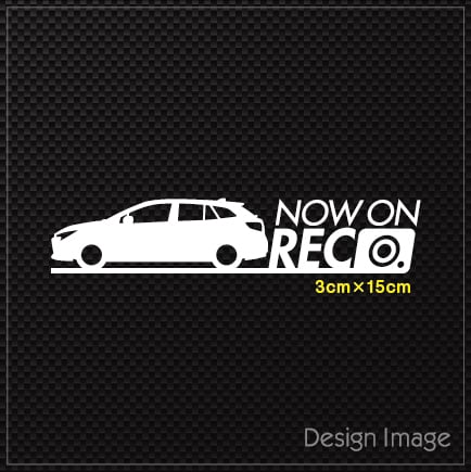 カローラツーリング【210系】録画中 ステッカー | プニテックショップ