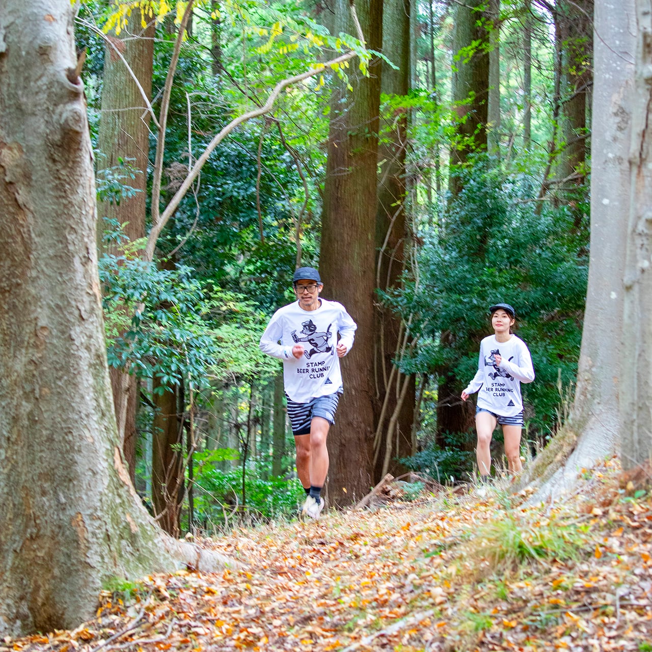 STAMP LONG SLEEVE TEE (STAMP BEER RUNNING CLUB) | STAMP Run&Co