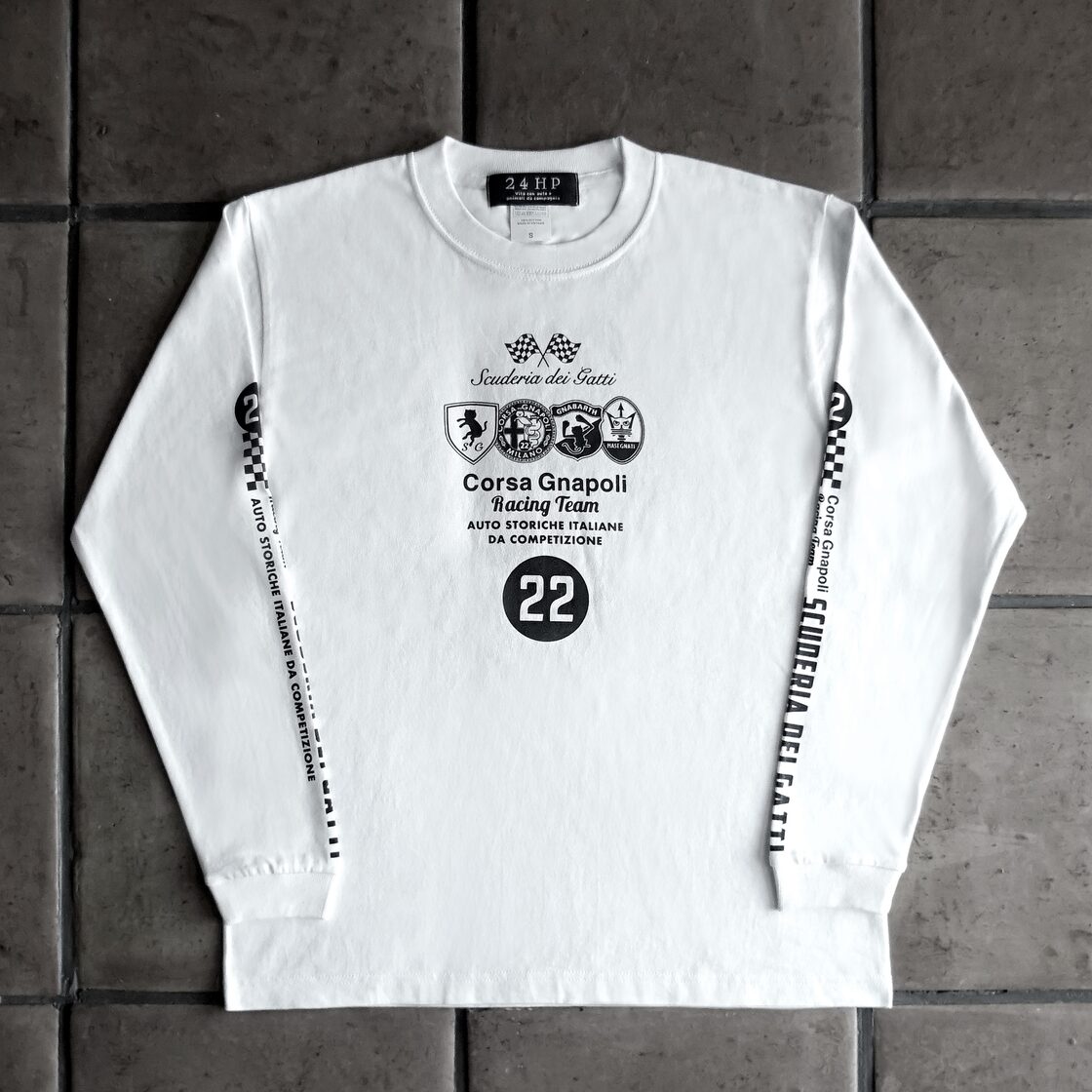 Corsa Gnapoli Scdetto Long T-shirts コルサニャポリ・スクデット