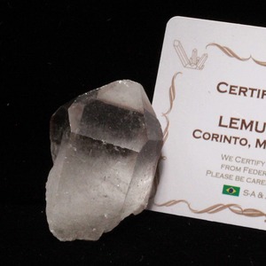 レムリアンシード 水晶 原石 セルフヒールド ブラジル ミナスジェライス州 コリント産 証明書付属 一点物 271-616