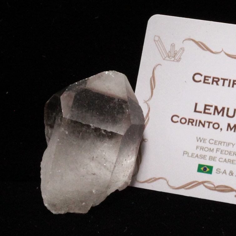 レムリアンシード 水晶 原石 セルフヒールド ブラジル ミナスジェライス州 コリント産 証明書付属 一点物 271-616