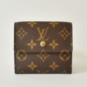 LOUIS VUITTON ルイヴィトン モノグラム ポルトビエ カルトクレディ コンパクトウォレット M61652 ブラウン